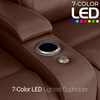 Equinox CoolZeroᵀᴹ Italian Leather BACKROW Theater Seating®