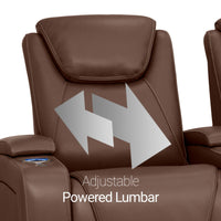 Equinox CoolZeroᵀᴹ Italian Leather BACKROW Theater Seating®