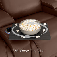 Equinox CoolZeroᵀᴹ Italian Leather BACKROW Theater Seating®