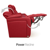 Equinox CoolZeroᵀᴹ Italian Leather BACKROW Theater Seating®