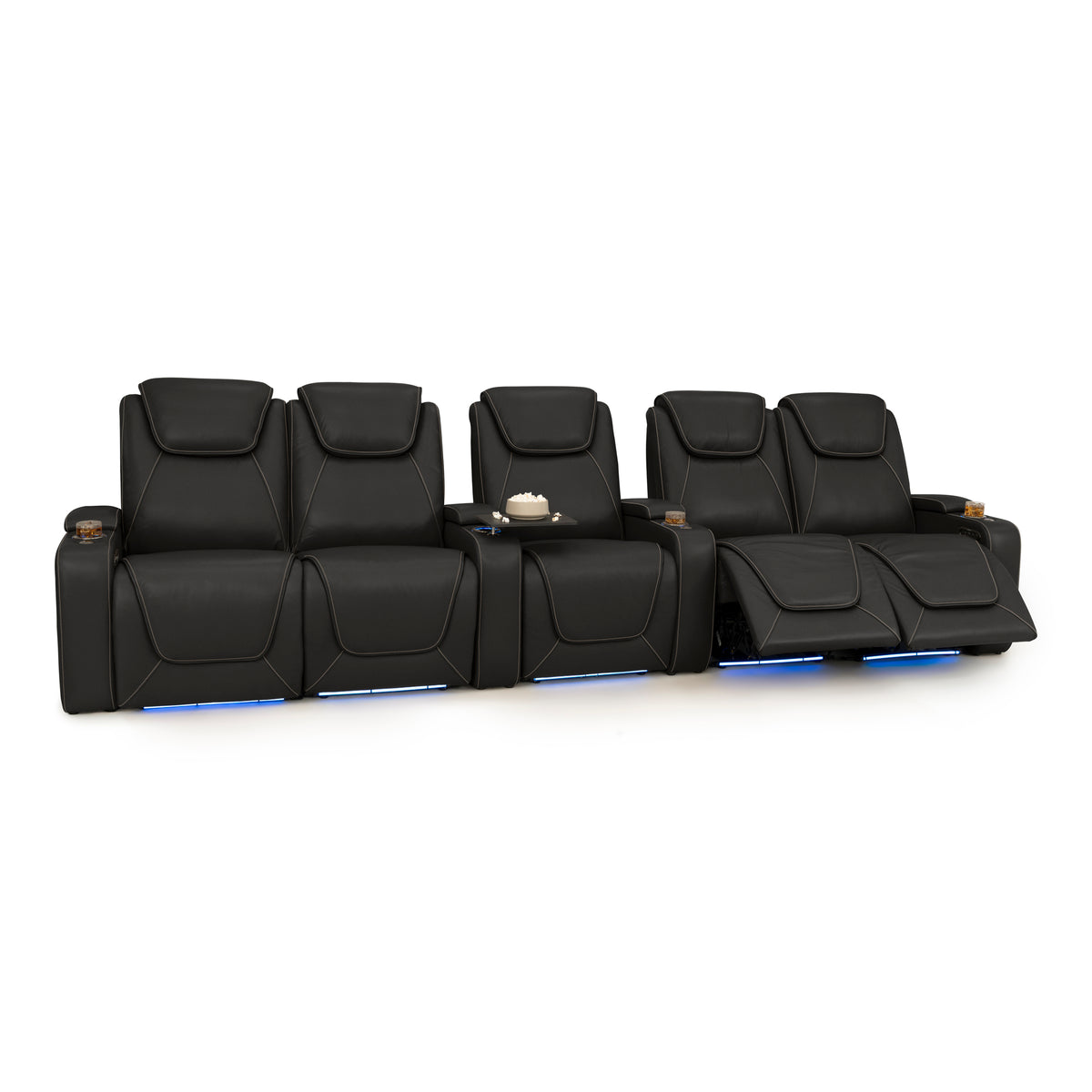 Equinox CoolZeroᵀᴹ Italian Leather Home Theater Seating