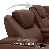 Equinox CoolZeroᵀᴹ Italian Leather Home Theater Seating Single Recliner