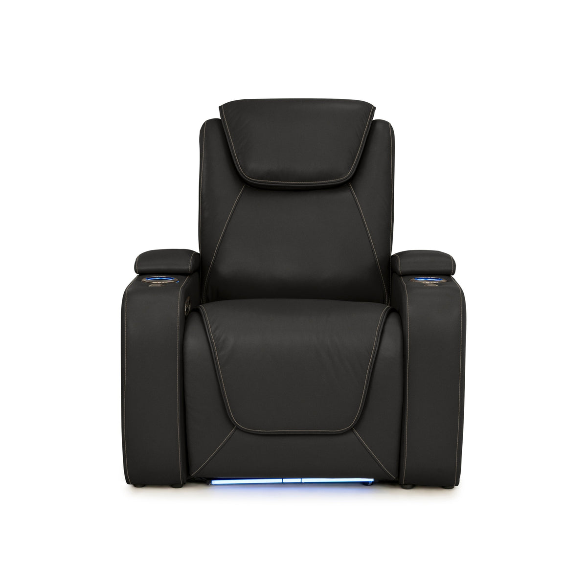 Equinox CoolZeroᵀᴹ Italian Leather Home Theater Seating Single Recliner