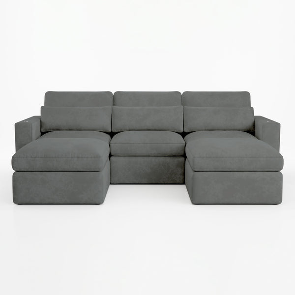 Fortuna Home Theater Seating Sofa Sectional