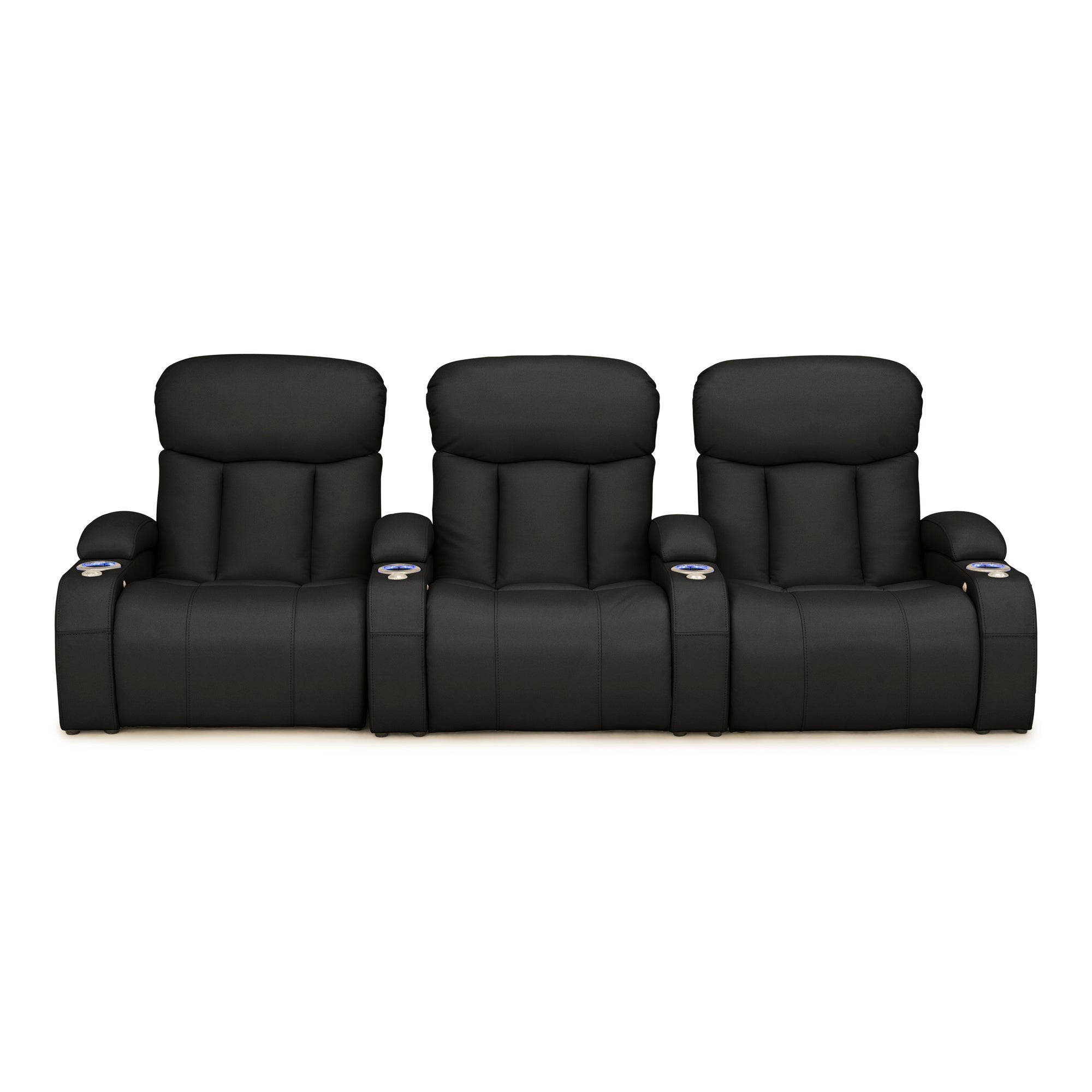 Seatcraft Grenada Italian Leather FRONTROW Theater Seating