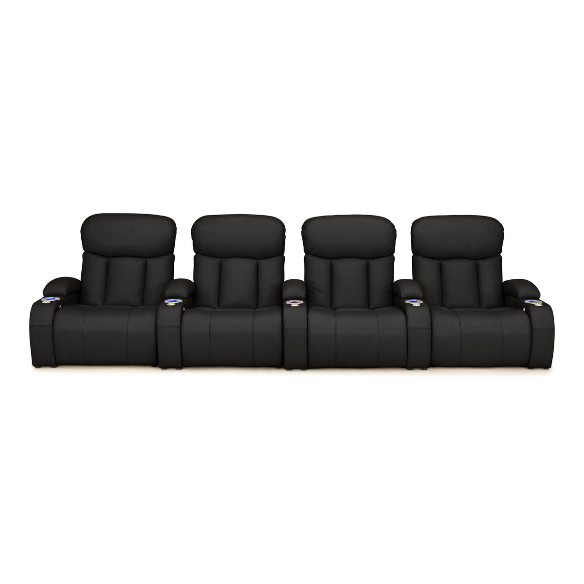 Grenada Italian Leather FRONTROW Theater Seating® Home Theater Seating