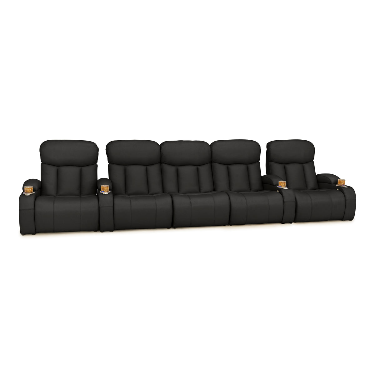 Grenada Italian Leather FRONTROW Theater Seating® Home Theater Seating