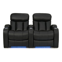 Grenada Italian Leather Home Theater Seating