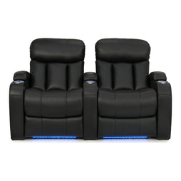 Grenada Italian Leather Home Theater Seating
