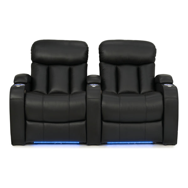 Grenada Italian Leather Home Theater Seating