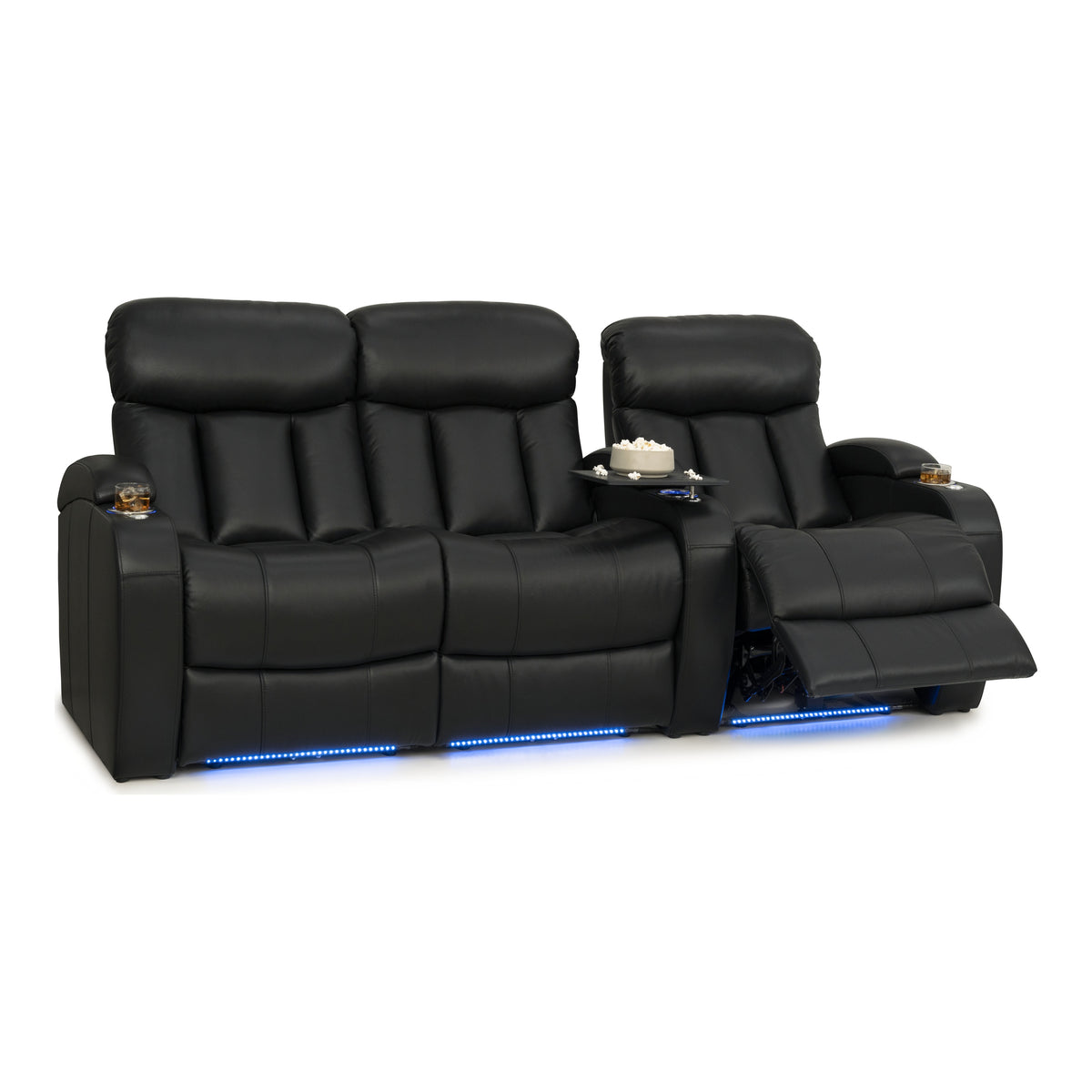 Grenada Italian Leather Home Theater Seating
