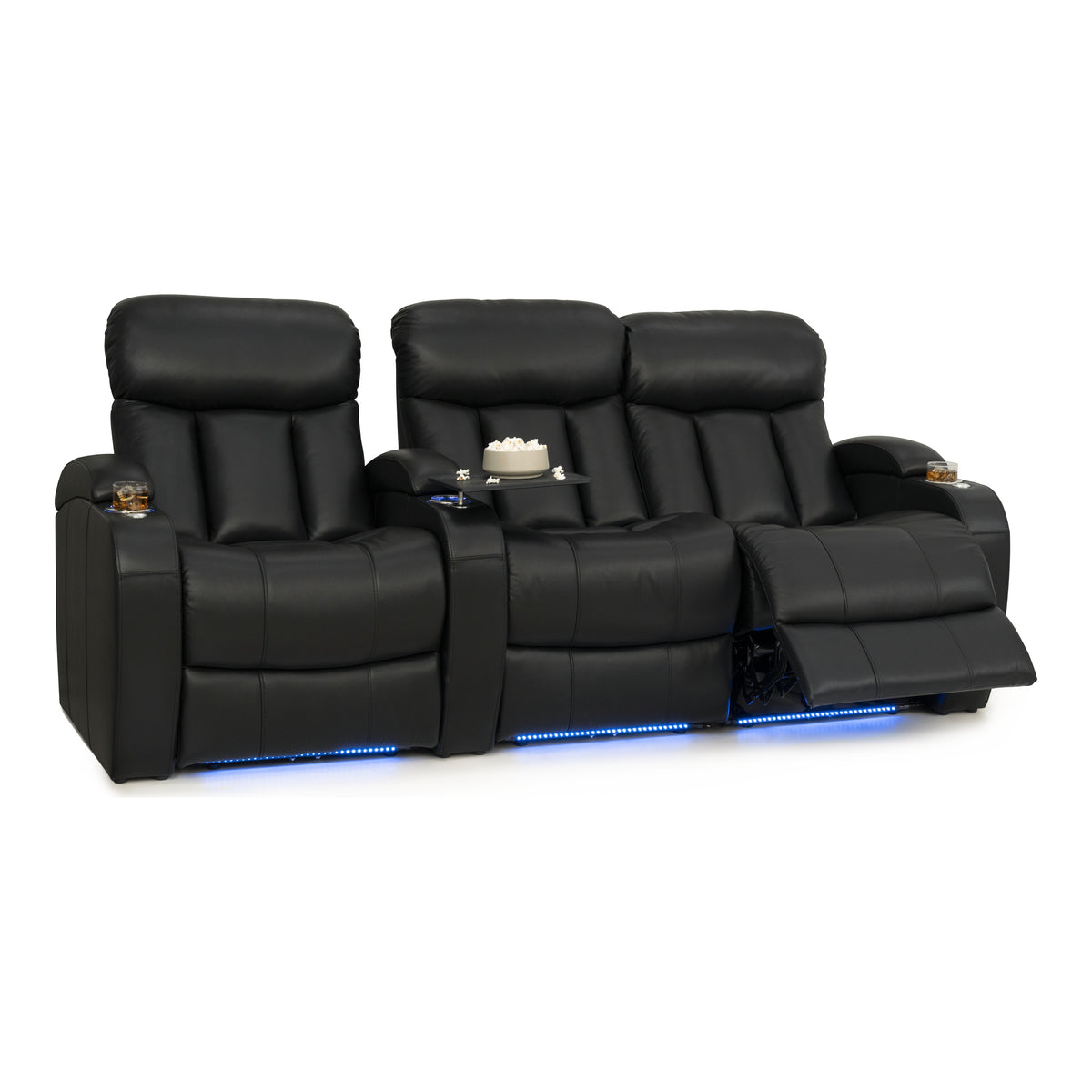 Grenada Italian Leather Home Theater Seating