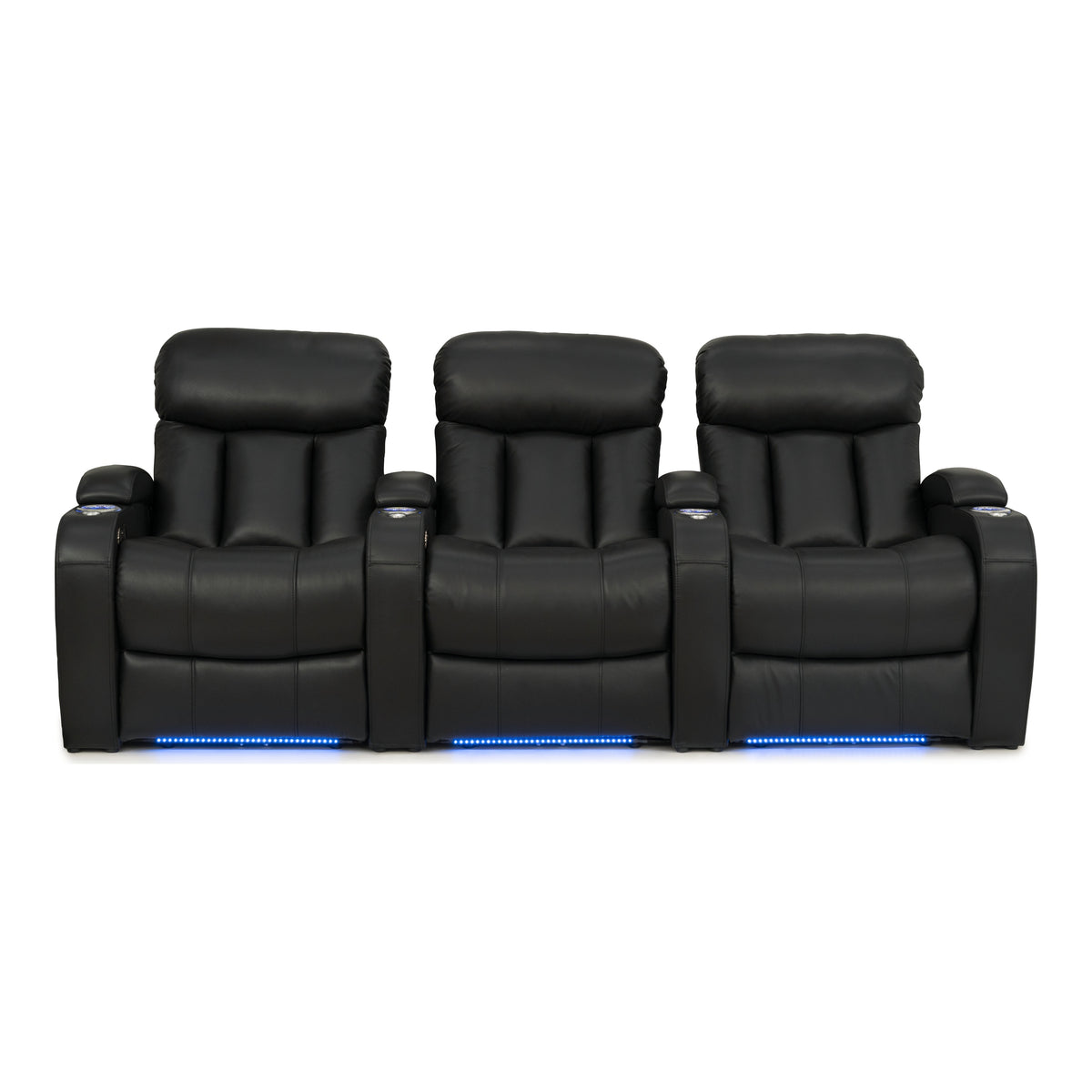 Grenada Italian Leather Home Theater Seating