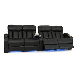 Grenada Italian Leather Home Theater Seating