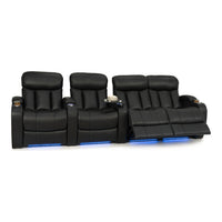 Grenada Italian Leather Home Theater Seating