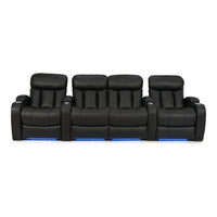 Grenada Italian Leather Home Theater Seating