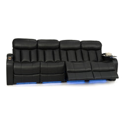 Grenada Italian Leather Home Theater Seating