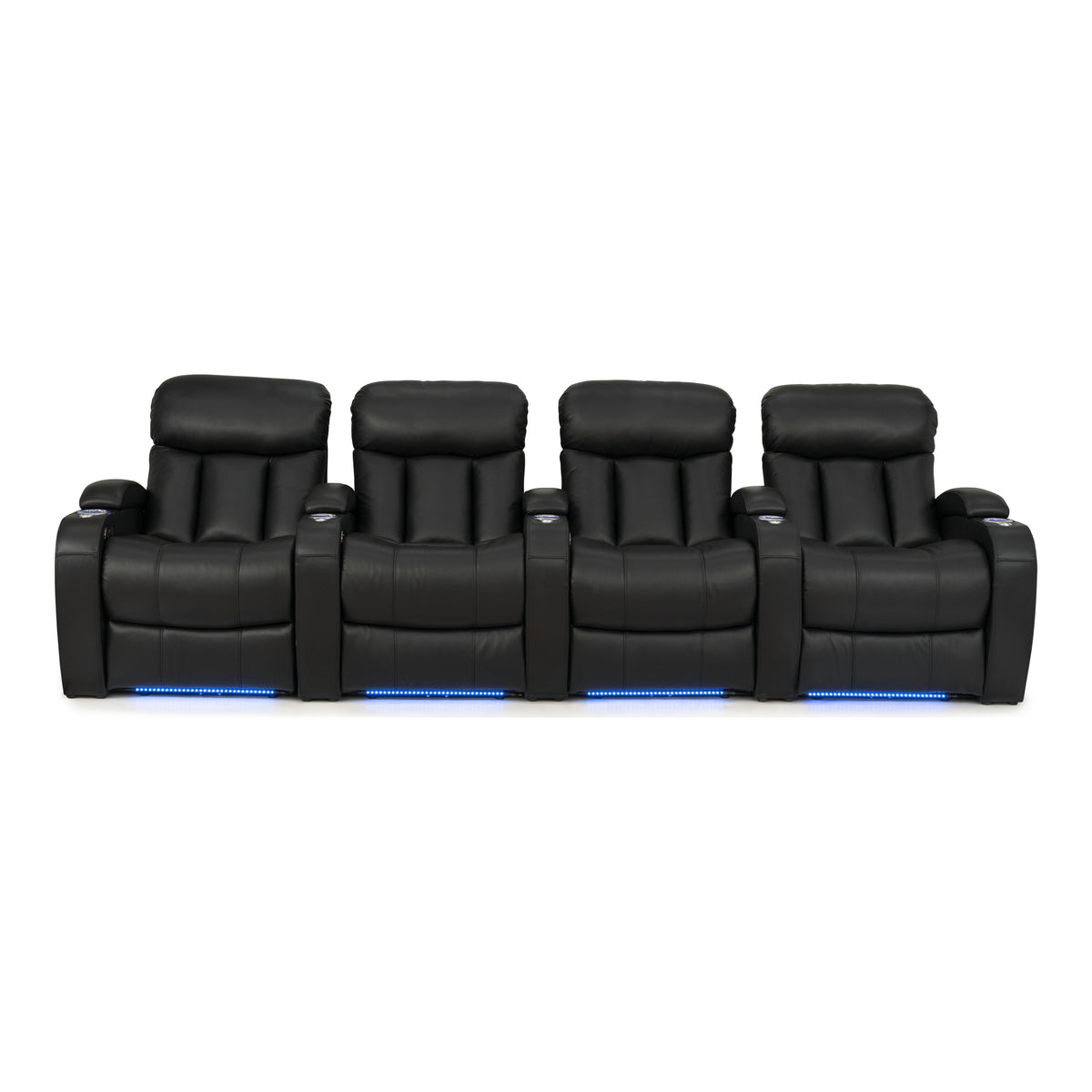 Grenada Italian Leather Home Theater Seating