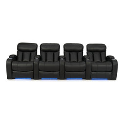 Grenada Italian Leather Home Theater Seating
