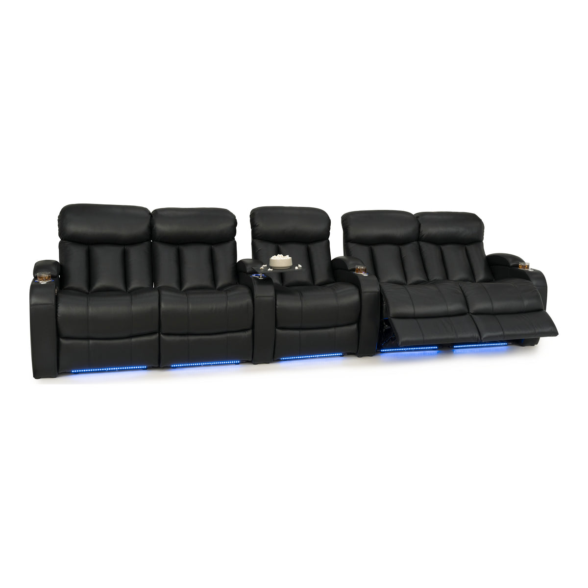 Grenada Italian Leather Home Theater Seating