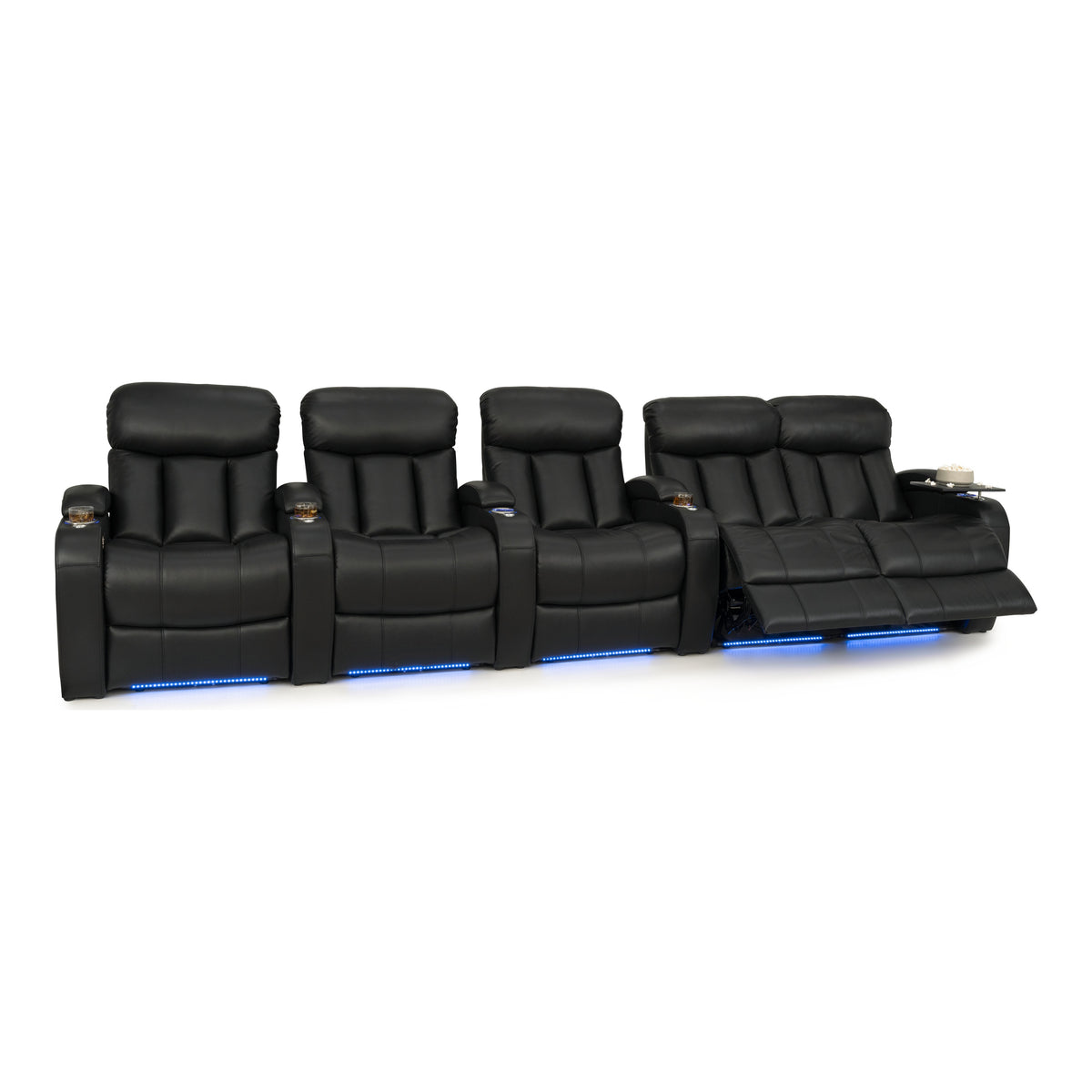 Grenada Italian Leather Home Theater Seating