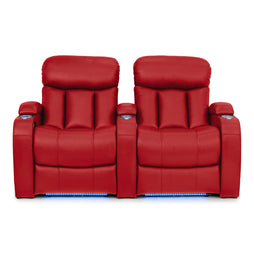 Grenada Italian Leather Home Theater Seating
