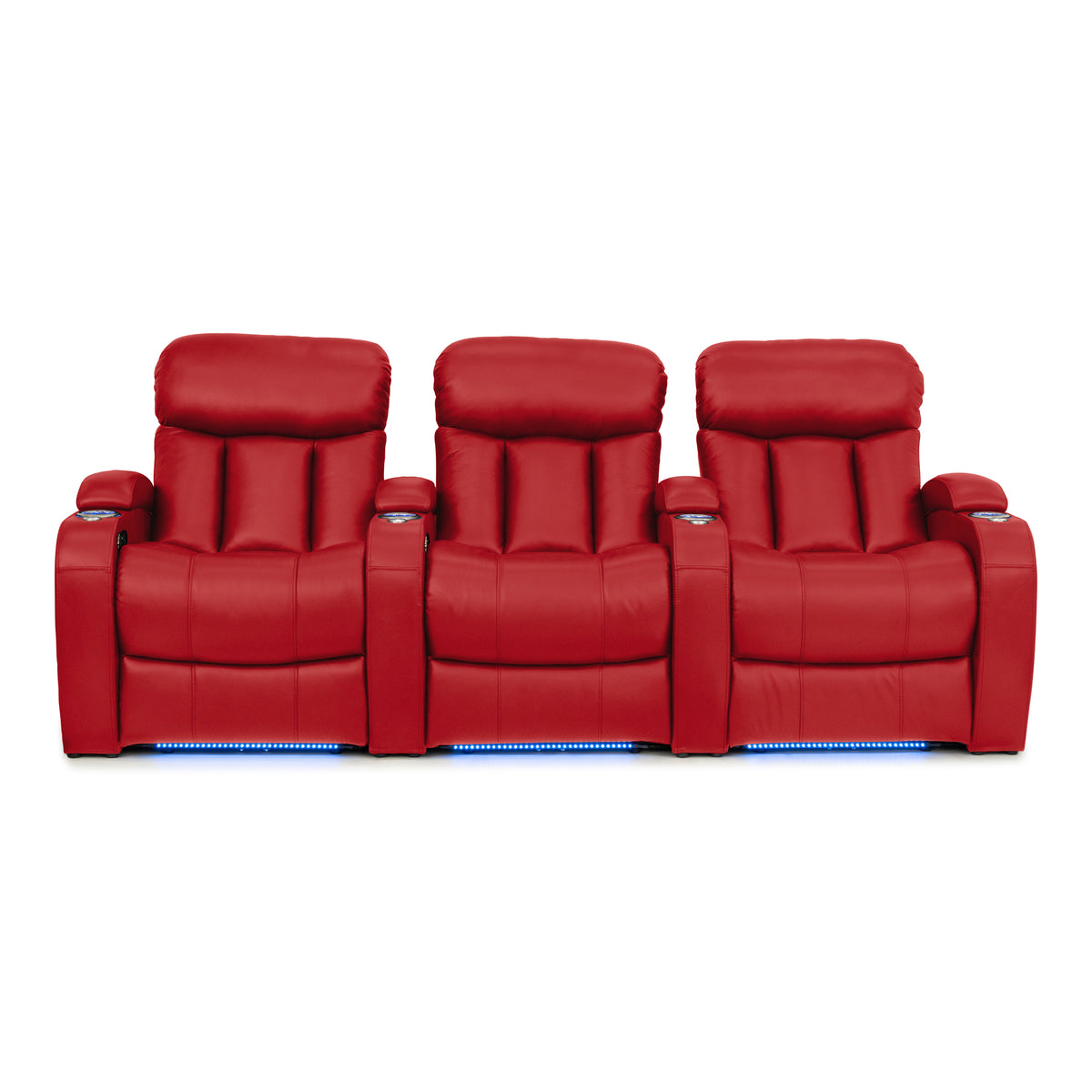 Grenada Italian Leather Home Theater Seating