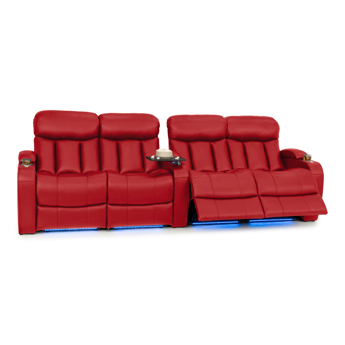 Grenada Italian Leather Home Theater Seating