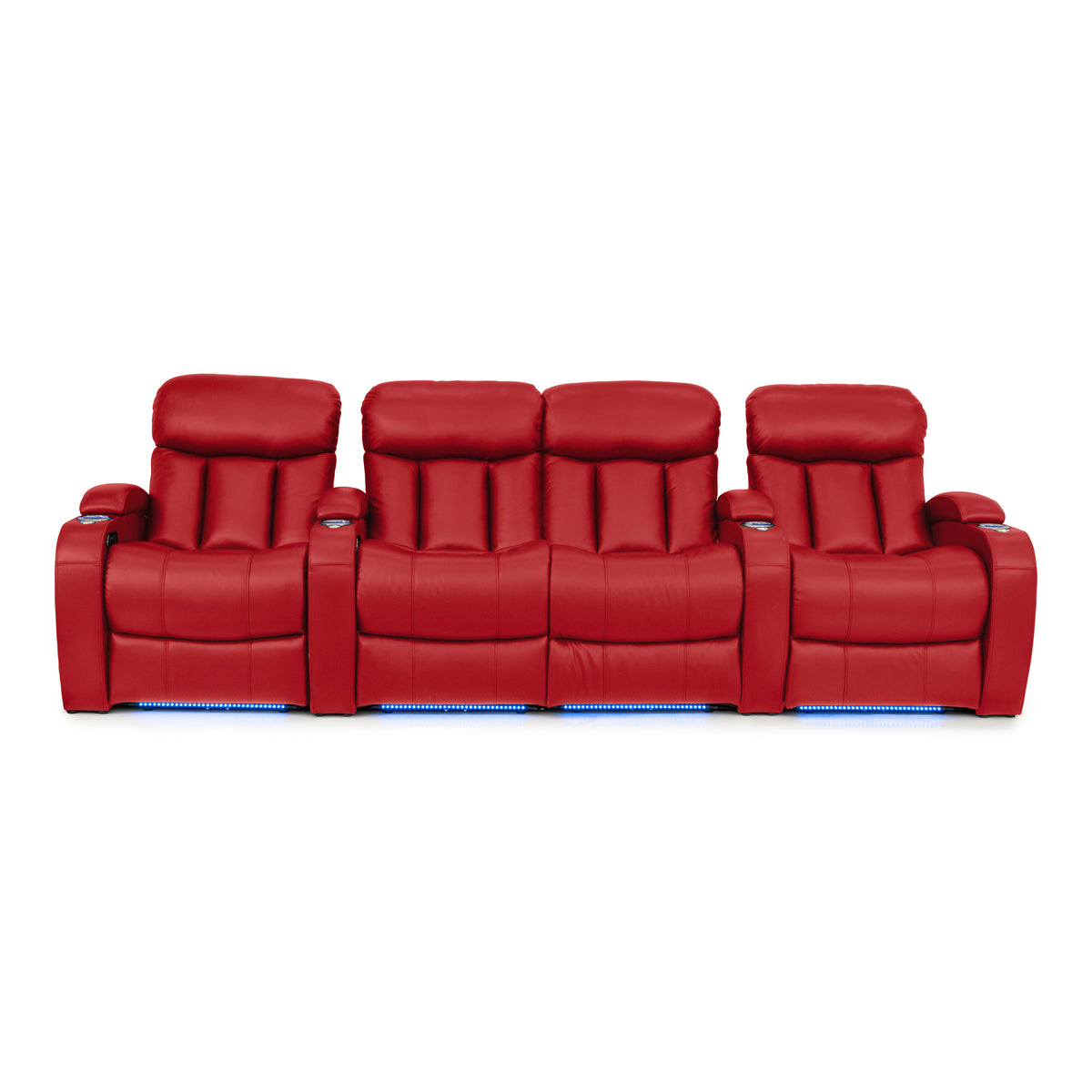 Grenada Italian Leather Home Theater Seating