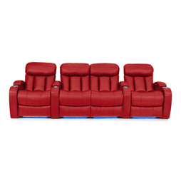Grenada Italian Leather Home Theater Seating