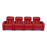 Grenada Italian Leather Home Theater Seating