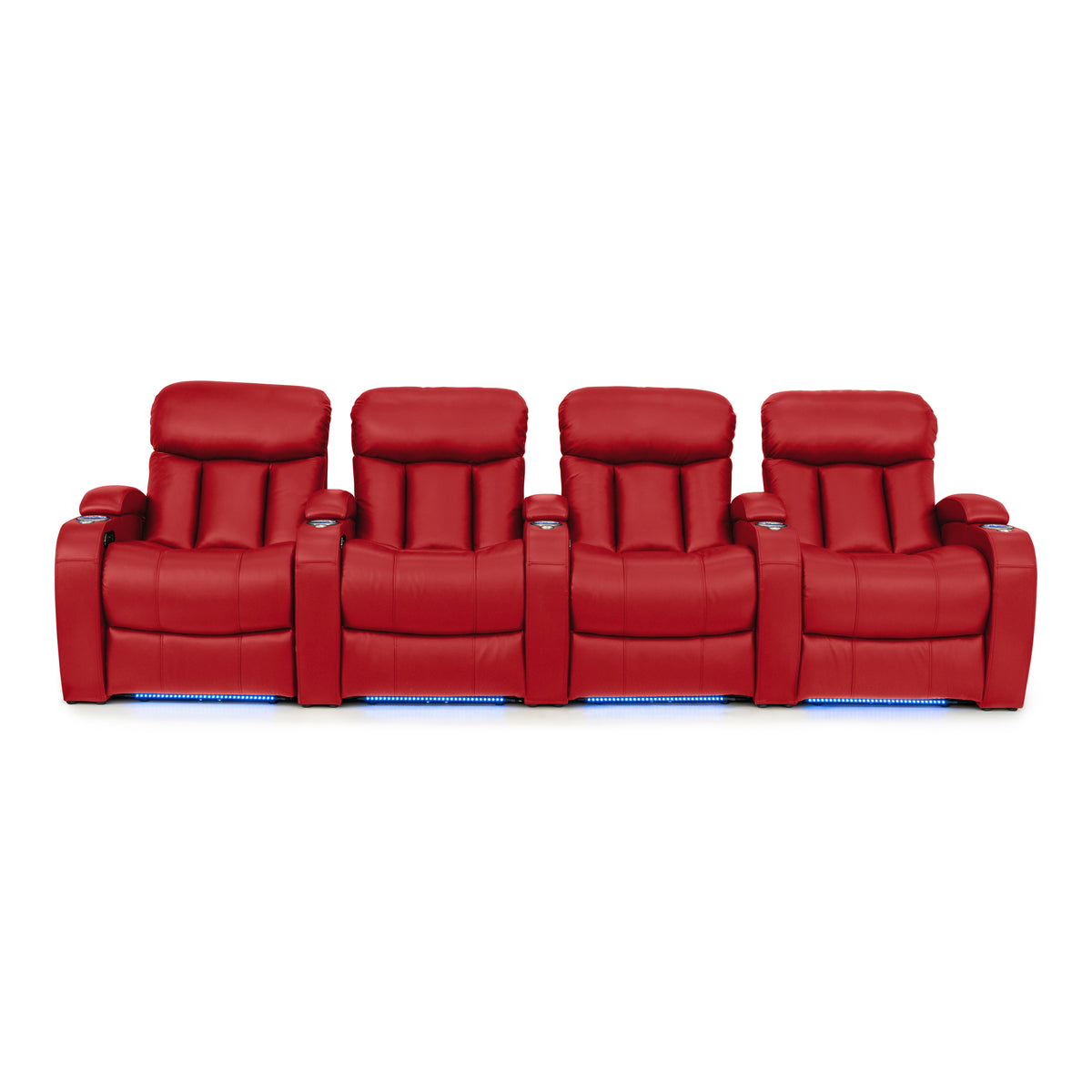Grenada Italian Leather Home Theater Seating