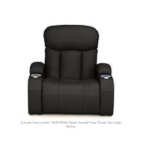 Grenada Italian Leather FRONTROW Theater Seating® Home Theater Seat Single Recliner