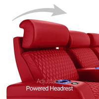 Haven Media Room Sectional Sofa with Chaise