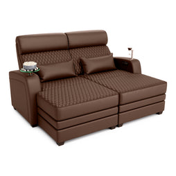 Haven Media Room Sectional Sofa with Chaise