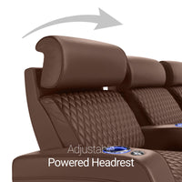 Haven Media Room Sectional Sofa with Chaise