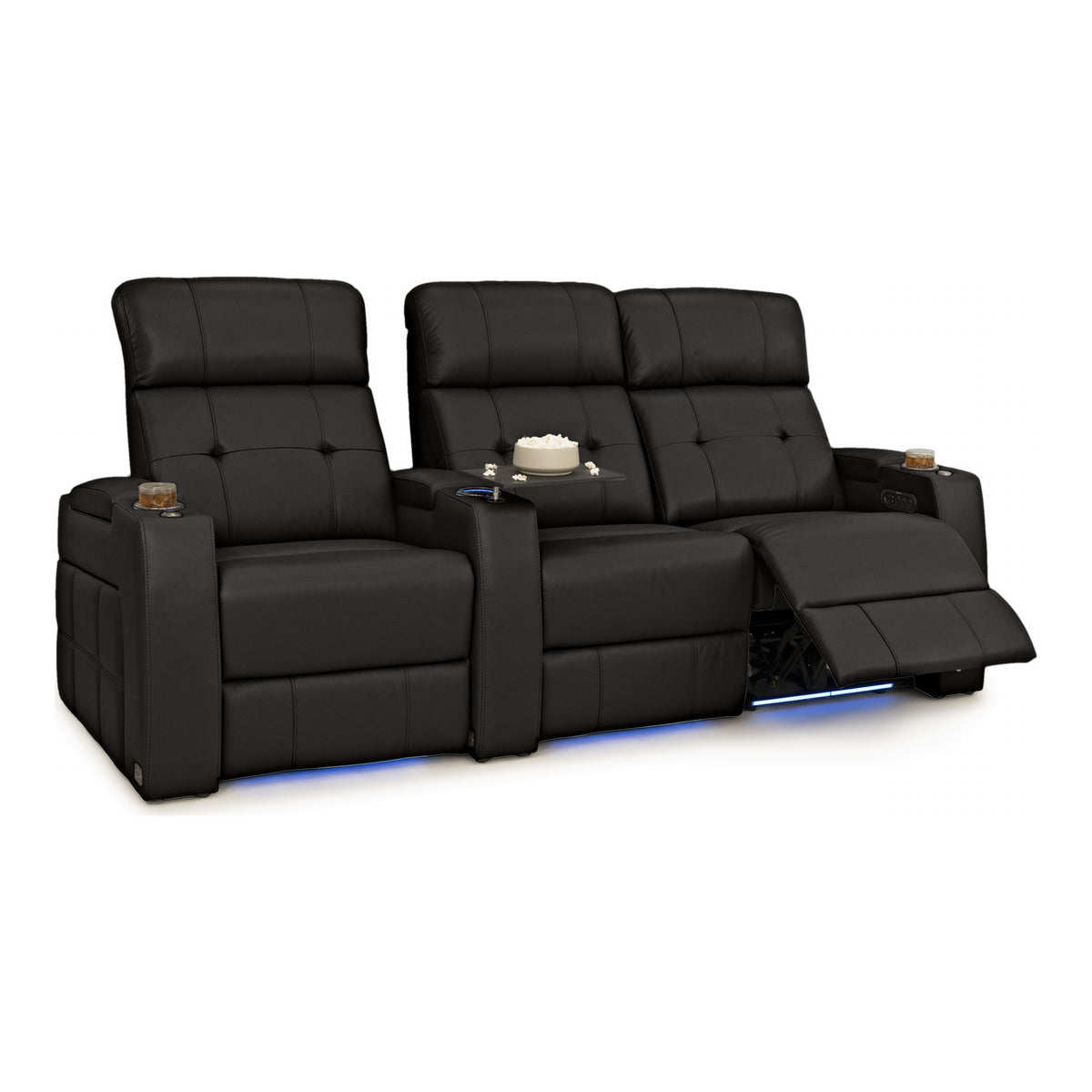 Kodiak CoolZeroᵀᴹ Italian Leather Home Theater Seating