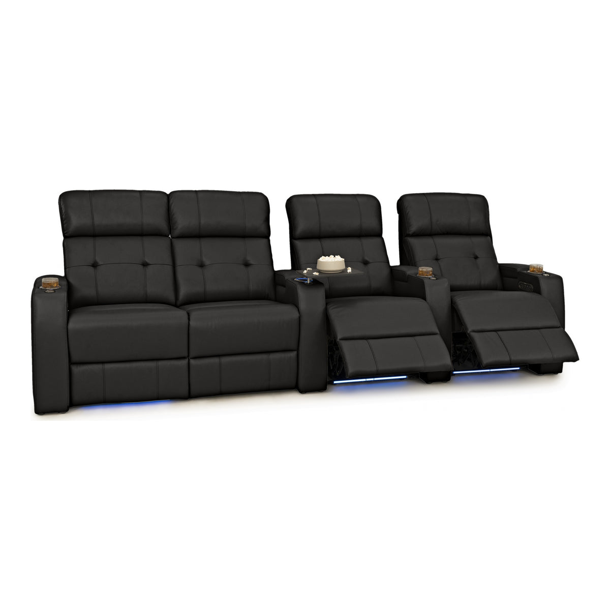 Kodiak CoolZeroᵀᴹ Italian Leather Home Theater Seating