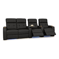Kodiak CoolZeroᵀᴹ Italian Leather Home Theater Seating