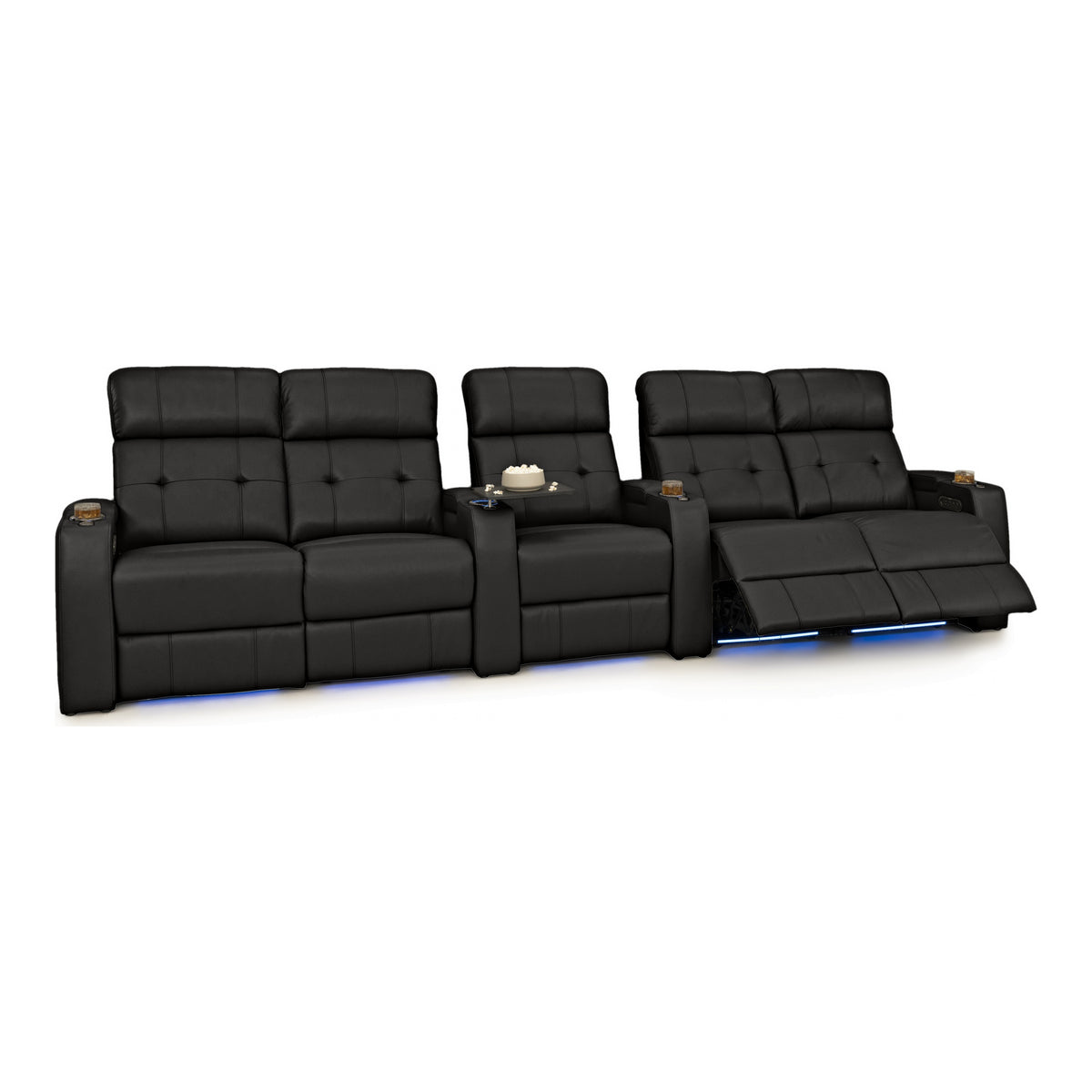 Kodiak CoolZeroᵀᴹ Italian Leather Home Theater Seating