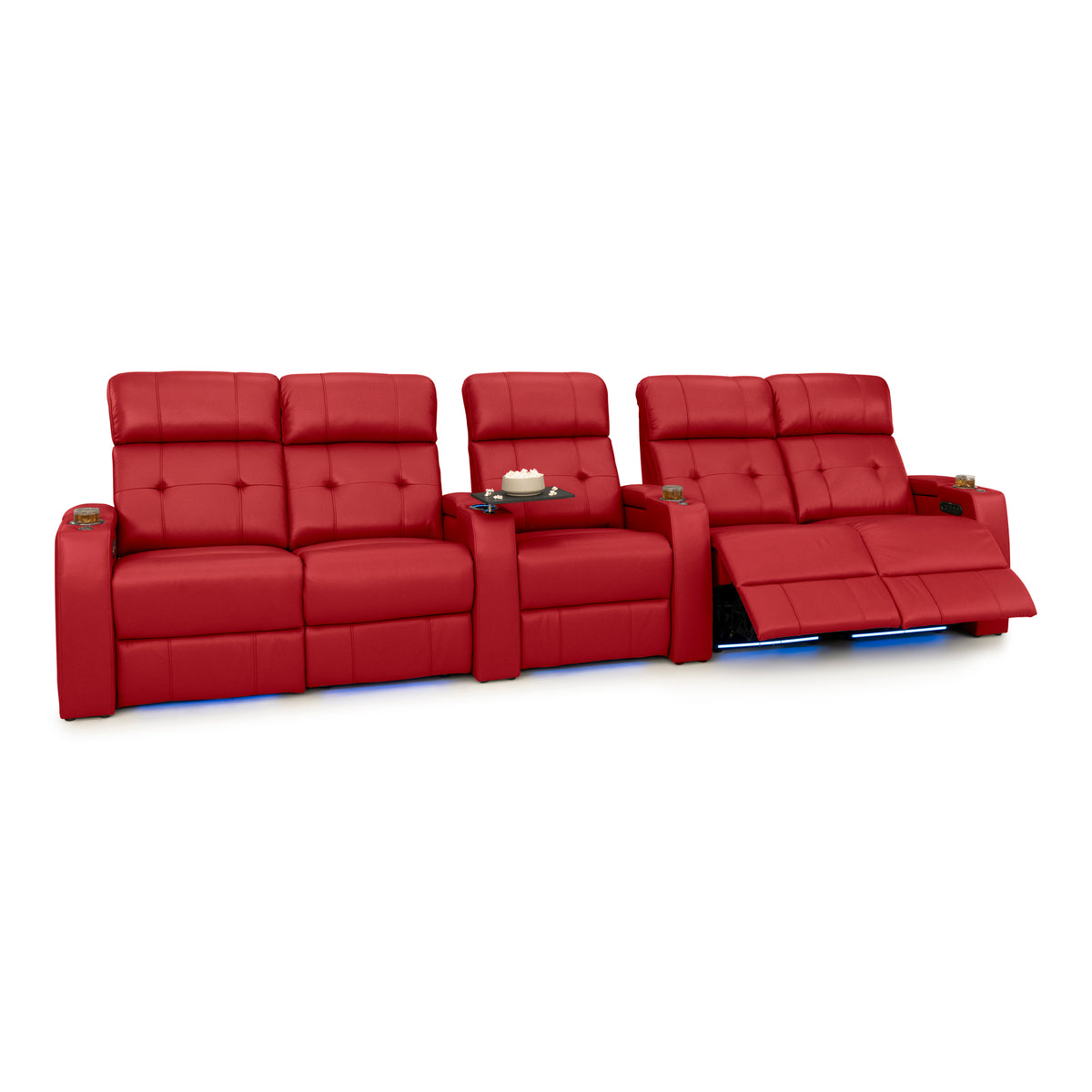 Kodiak CoolZeroᵀᴹ Italian Leather Home Theater Seating
