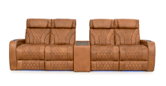 Row of 4 Dual Loveseats 124.0"