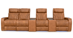 Row of 4 Left Loveseat 137.0"