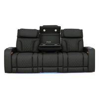 Luminis 365 HeatZeroᵀᴹ Big & Tall Multimedia Sofa in Ebony