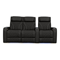 Luminis Zero Gravity Home Theater Seating with Heat & Massage