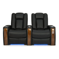 Monaco Italian Leather Home Theater Seating