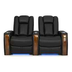 Monaco Italian Leather Home Theater Seating