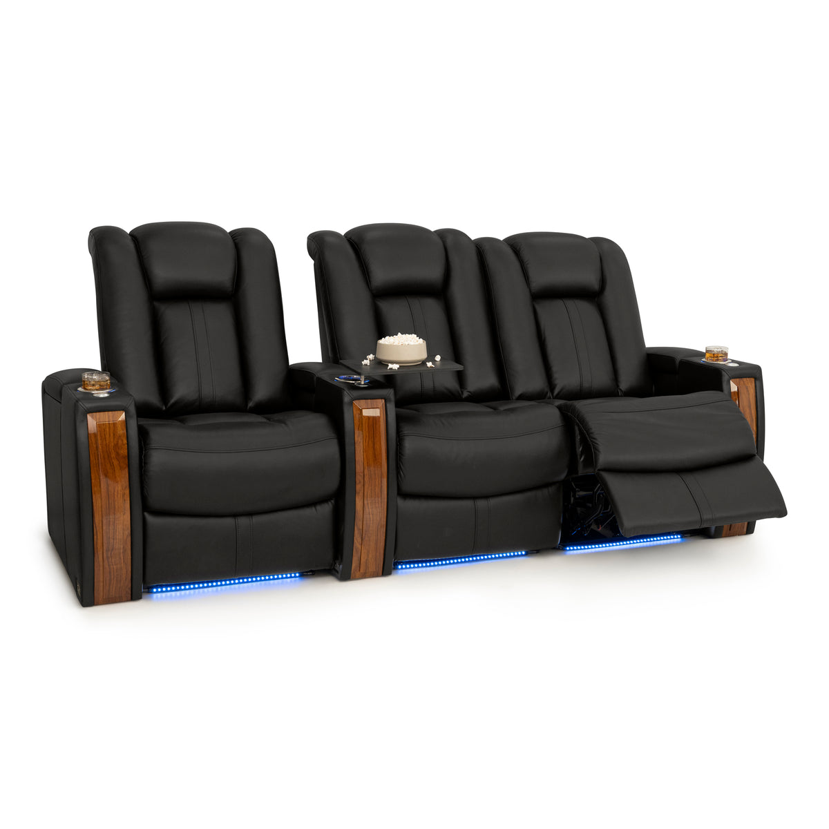 Monaco Italian Leather Home Theater Seating