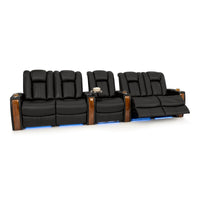 Monaco Italian Leather Home Theater Seating