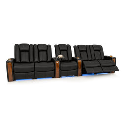 Monaco Italian Leather Home Theater Seating